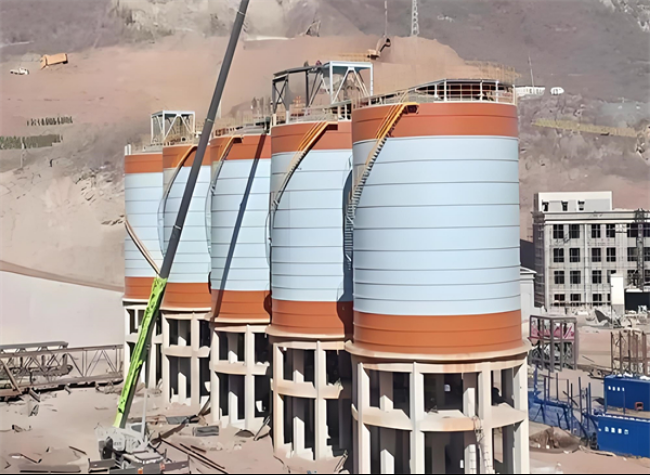 平桥高架钢板仓